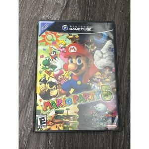 Mario Party 6 Nintendo GameCube GC 2004 Video Game Disc Case no manual